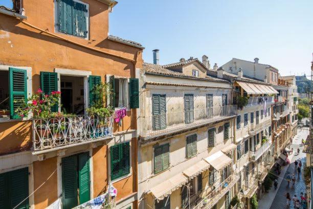 Downtown Oasis Penthouse Leilighet Corfu  Eksteriør bilde